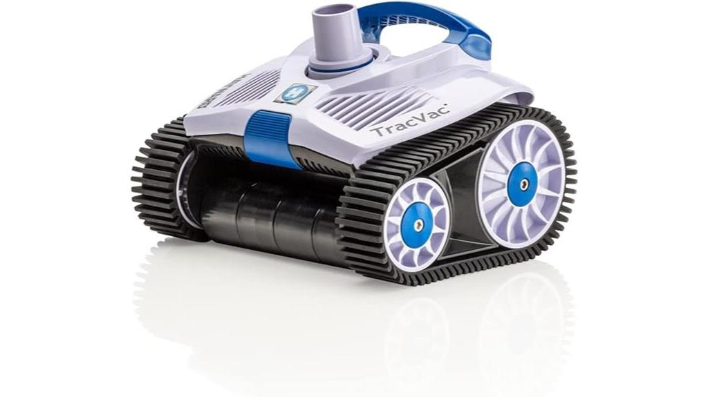 automatic lightweight pool vacuum