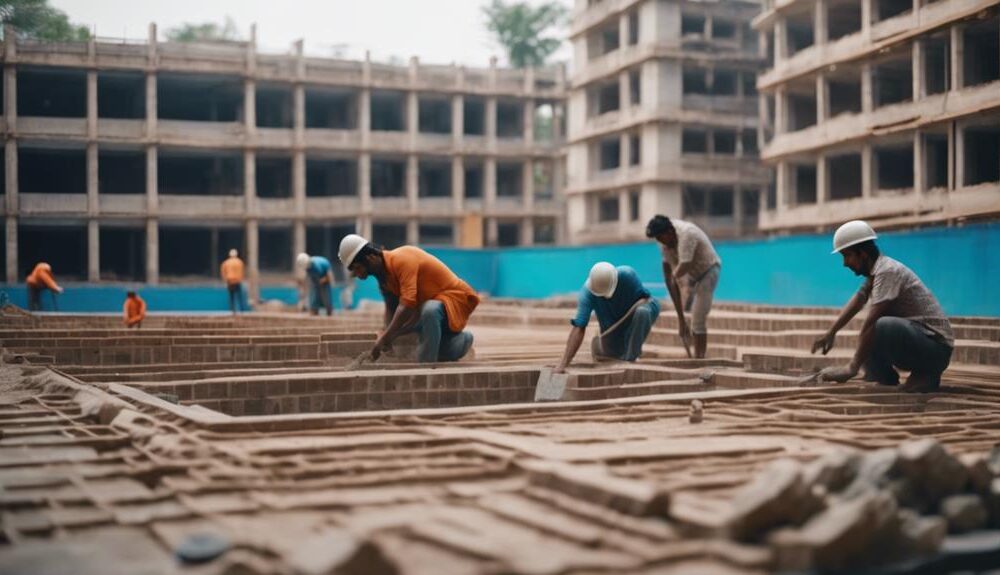 constructing a pool in india