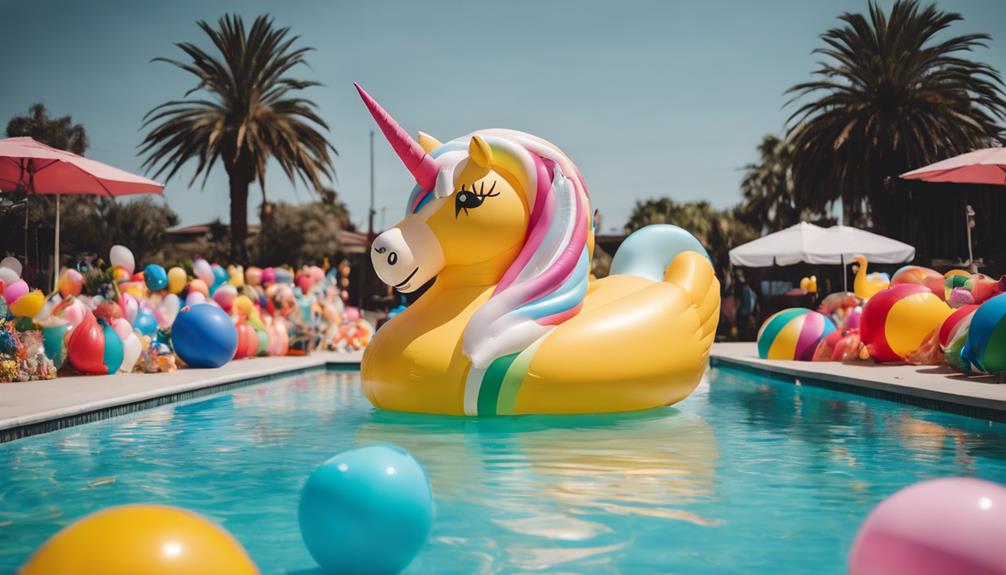 creative pool float collection