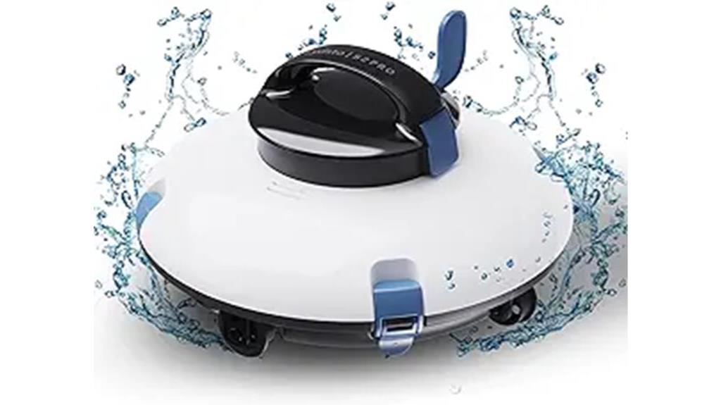 efficient cordless robotic cleaner