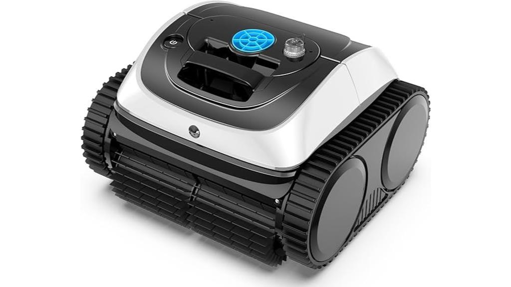 efficient robotic pool cleaner
