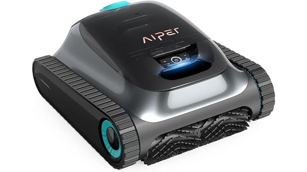 efficient robotic pool cleaner