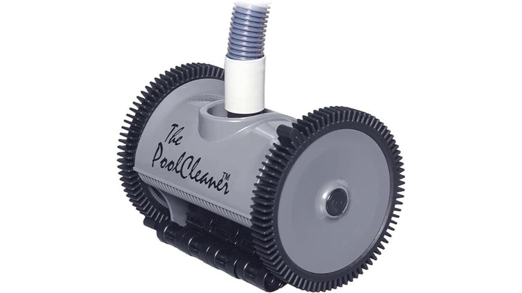 efficient suction pool cleaner