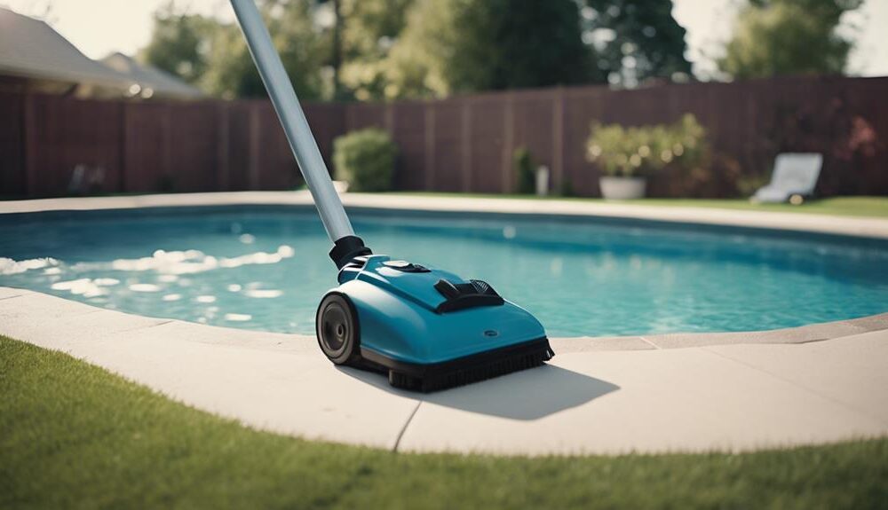 effortless pool vacuum cleaning