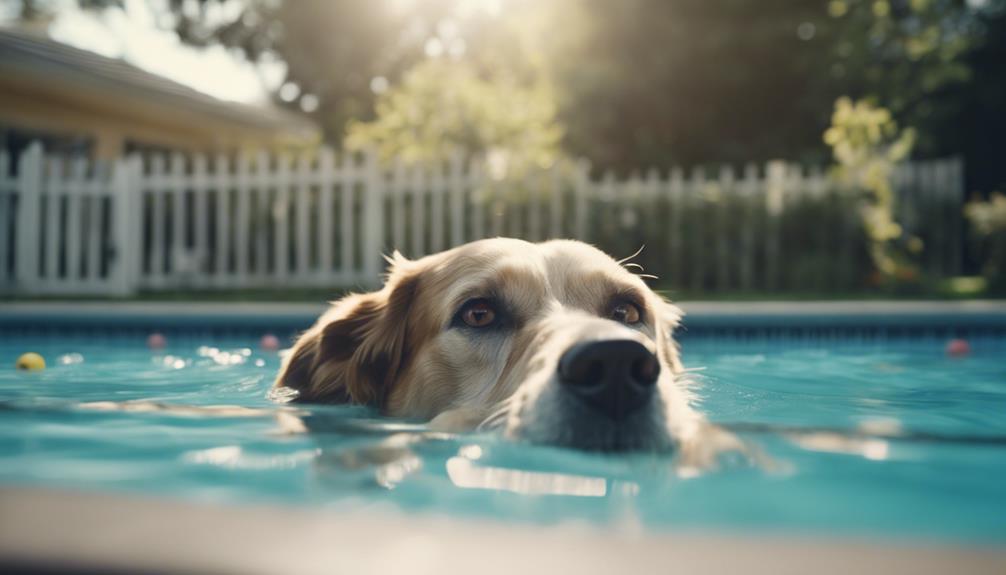 keeping dog pools clean