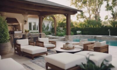 luxurious outdoor living features