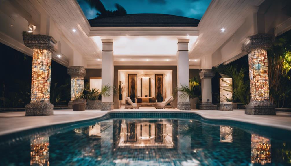 luxury pool customization costs