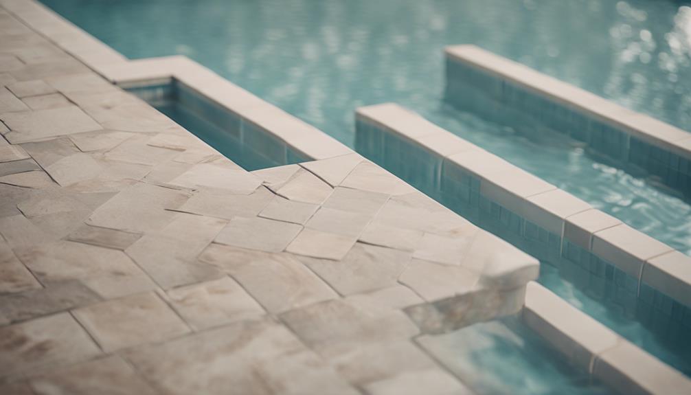 modern pool edge design