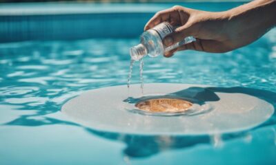 pool cleaning with vodka