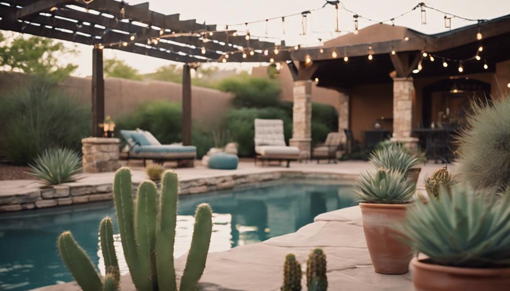 pool landscaping ideas in texas