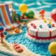 pool party cake ideas