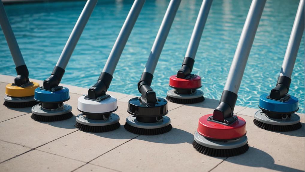pool vacuum head selection