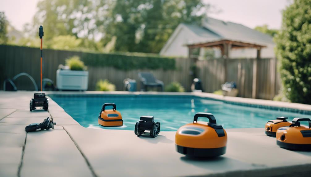 pool vacuum robot selection