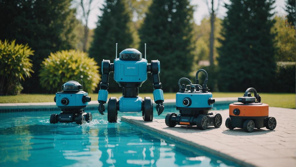 pool vacuum robot selection