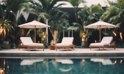 poolside decor and design