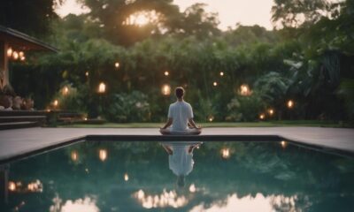 poolside meditation techniques guide