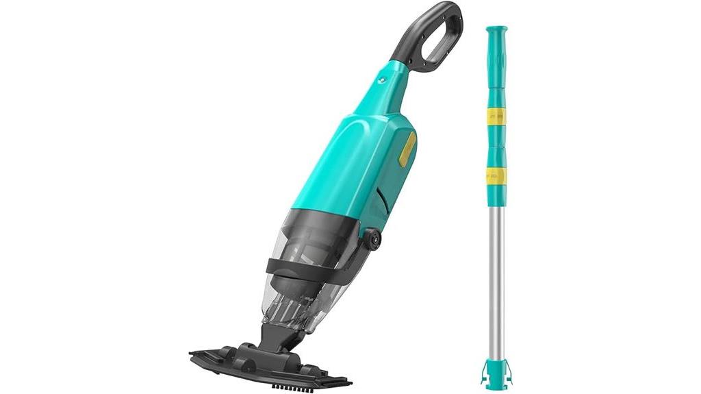 rechargeable cordless pool vacuum
