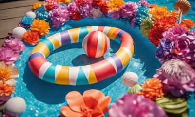 swimming pool craft ideas