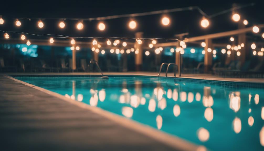 swimming pool lights safety