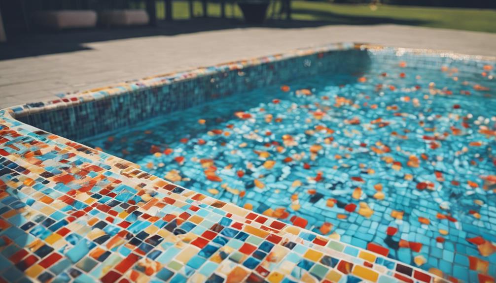 unique pool tile designs