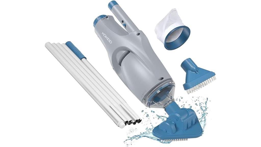 versatile pool cleaning kit