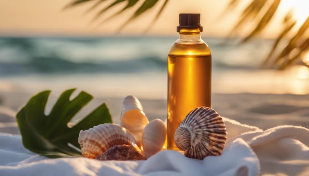 assessing tanning oil efficacy