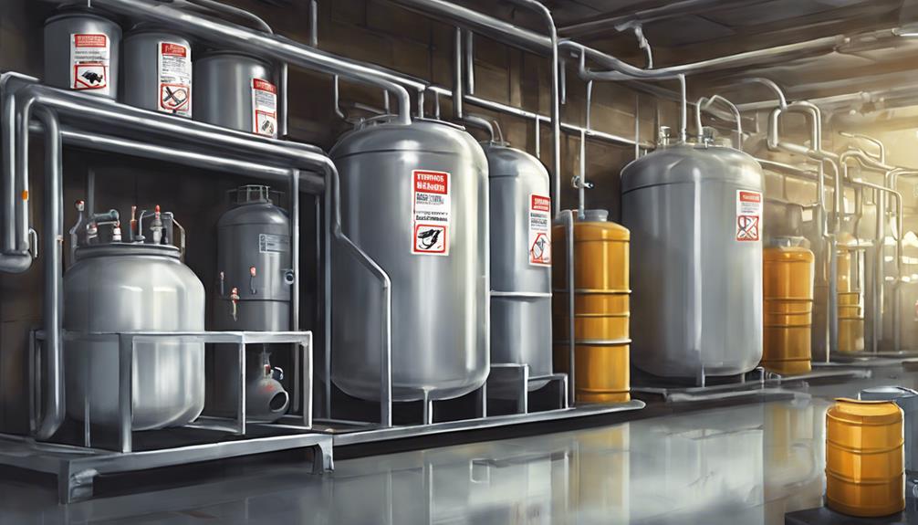 chemical storage safety guidelines