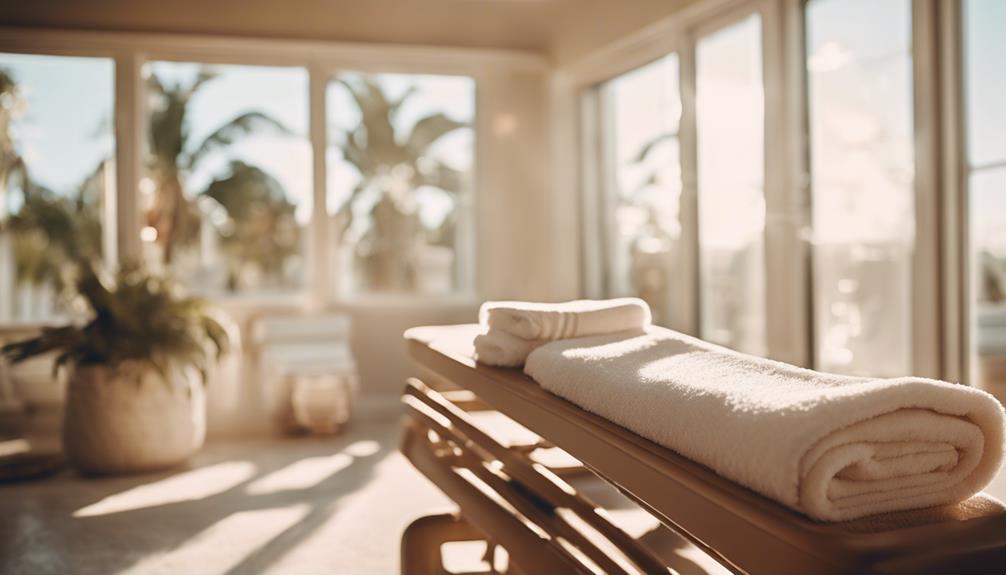 cleanliness enhances tanning experience