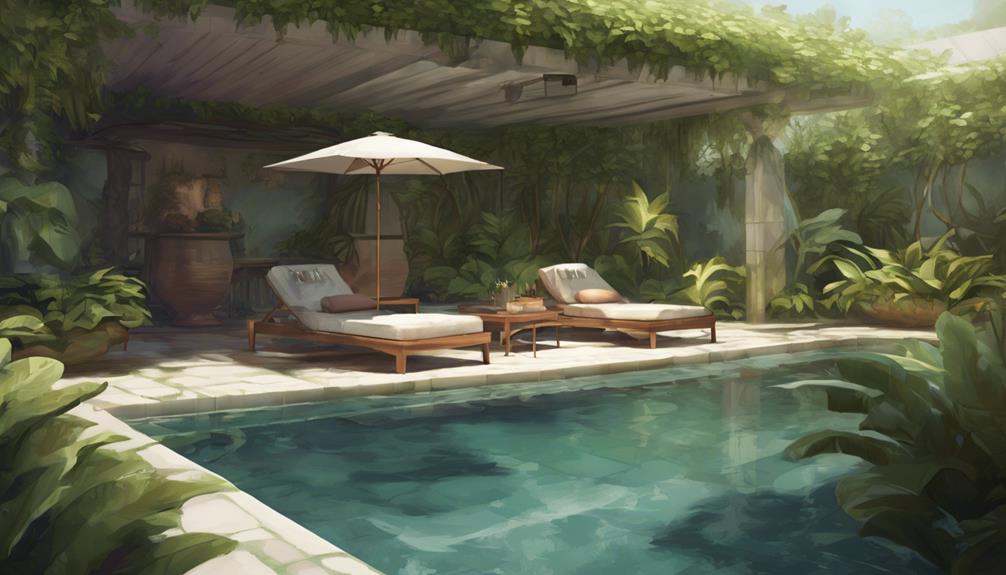 designing tranquil pool space