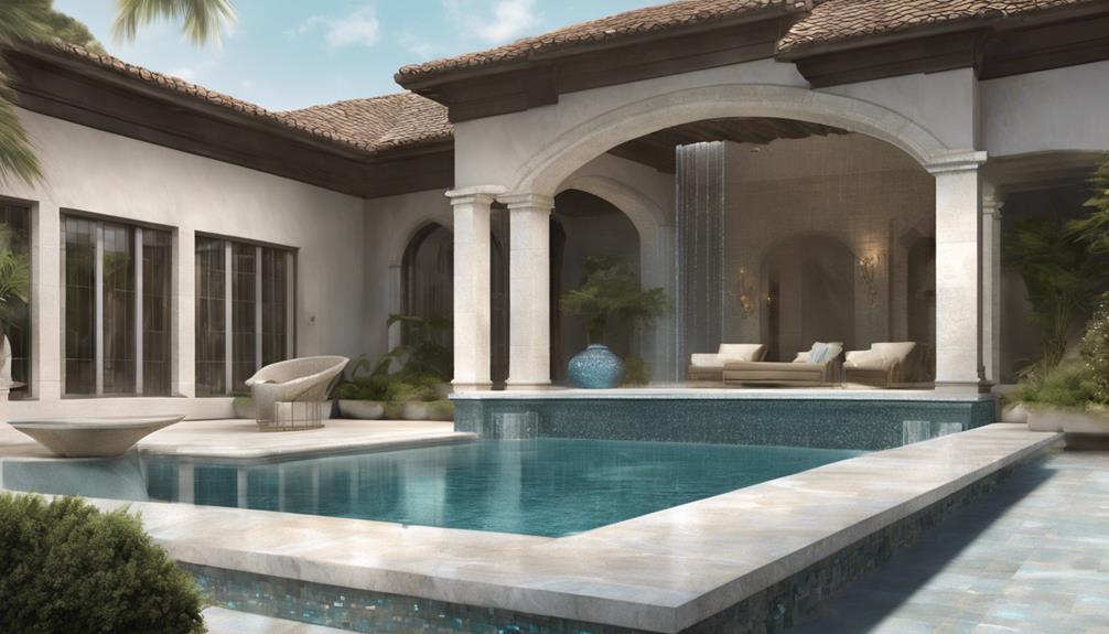 elevating pool aesthetics creatively
