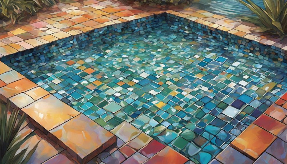 pool design with glass