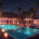 pool illumination transforms ambience