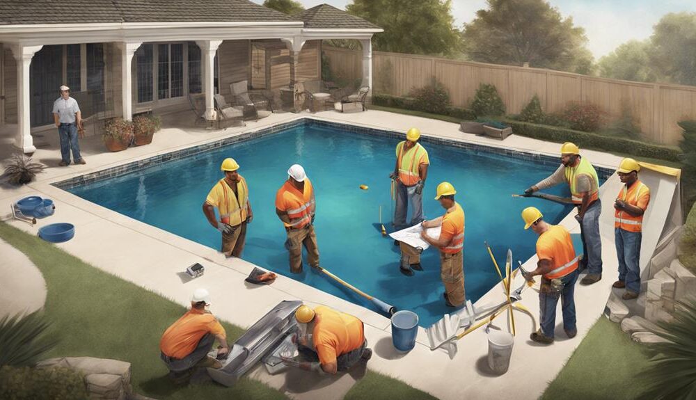 pool renovation contractor selection