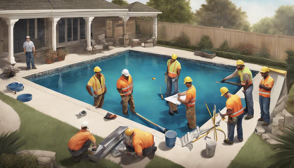 pool renovation contractor selection