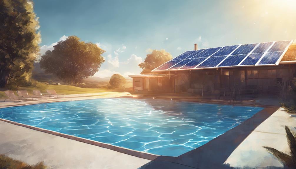 solar powered pool cover