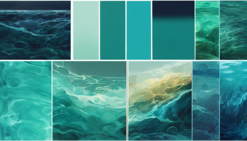 understanding pool water colors