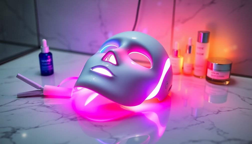 led mask light therapy