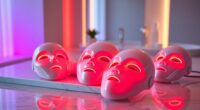 red led mask therapy