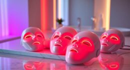 red led mask therapy