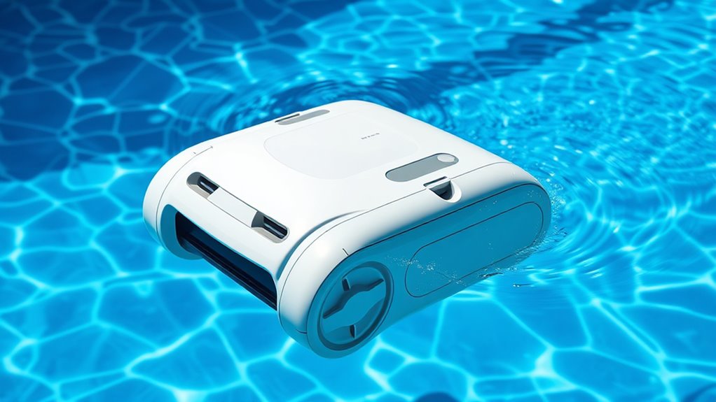ai powered robotic pool cleaners