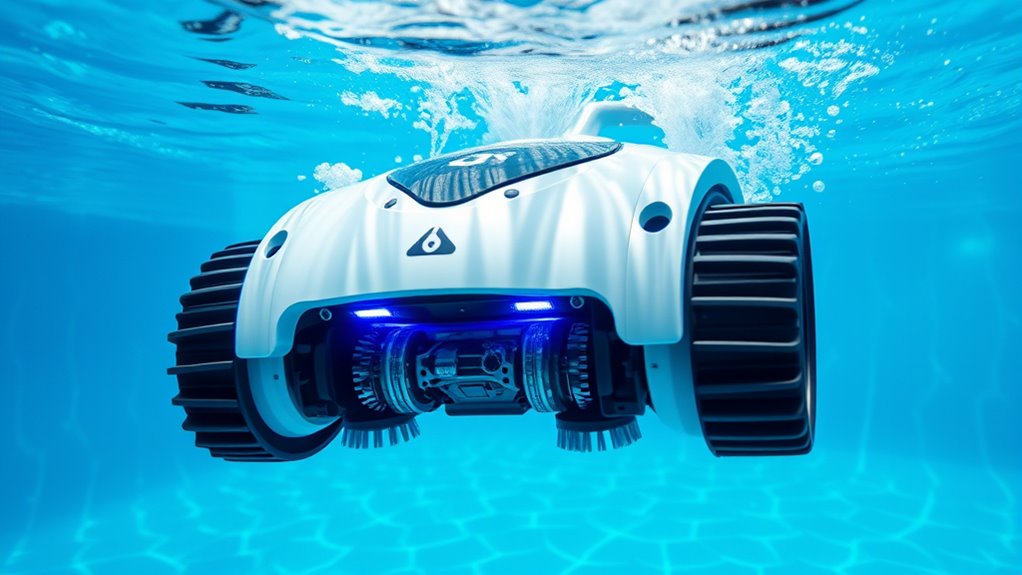 automated efficient pool cleaning