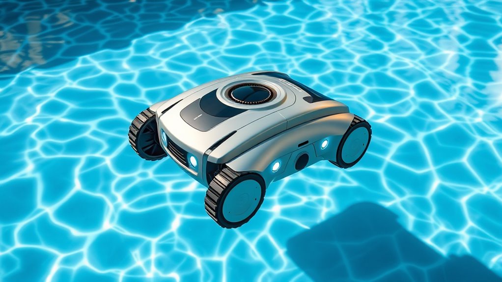 autonomous eco friendly pool maintenance