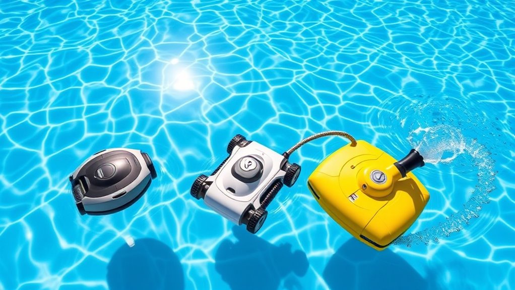 choose suitable pool cleaner
