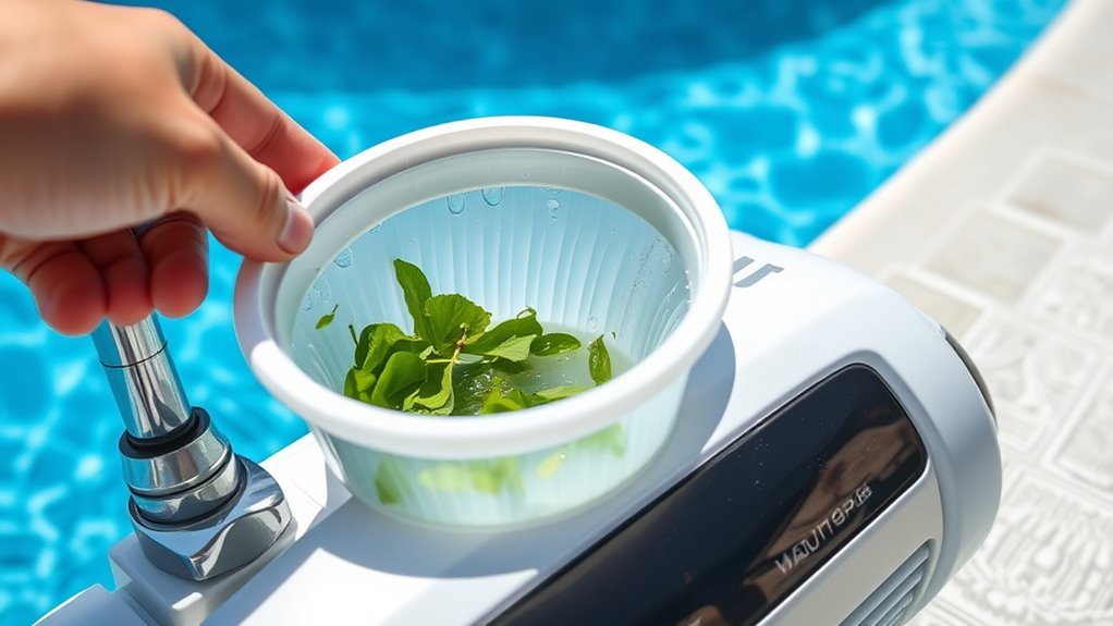 clean filter basket regularly