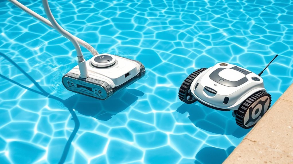 compare pool cleaning options