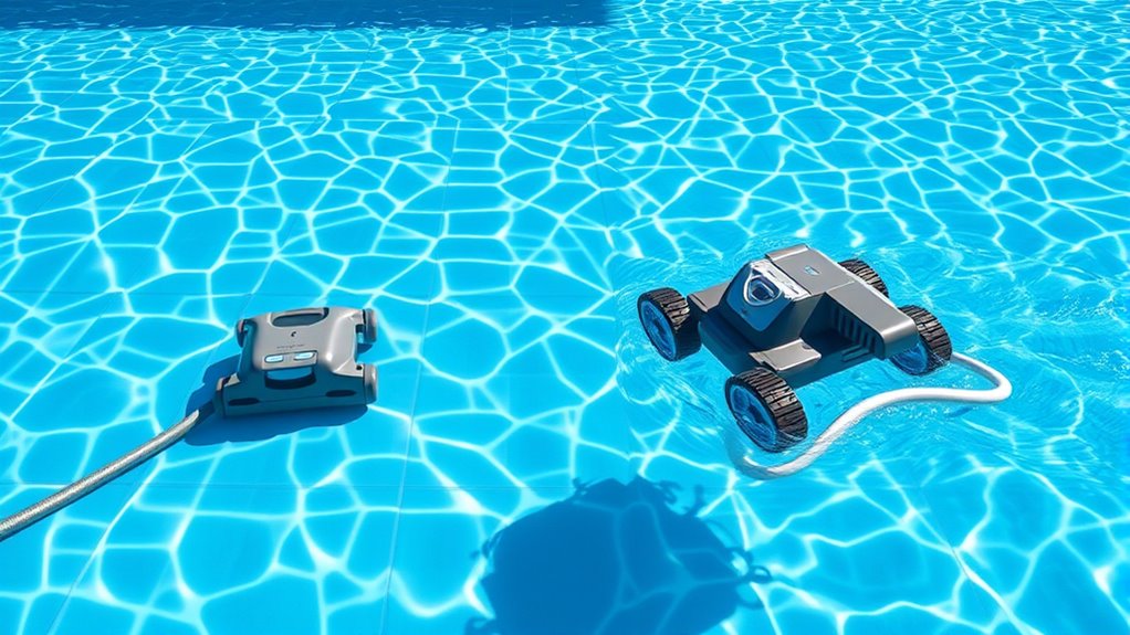 comparison of pool cleaner types