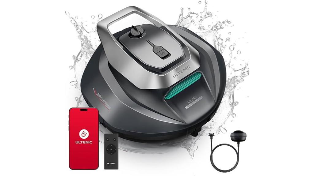 cordless pool cleaning robot