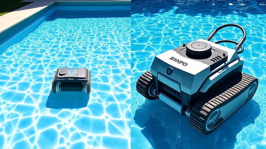 cost comparison of pool cleaners