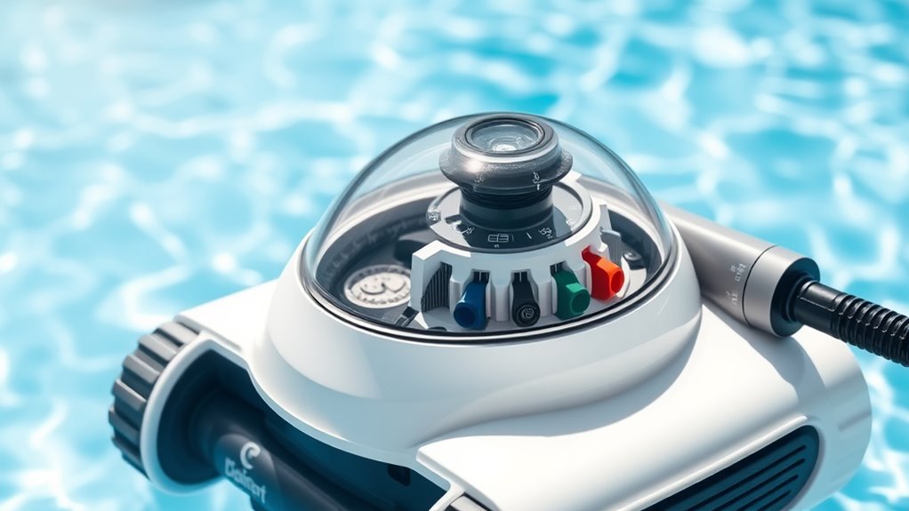 customizable pool cleaning settings