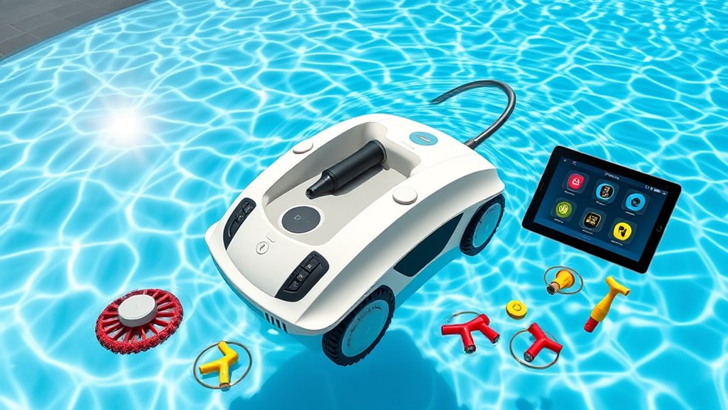 customizable user friendly pool cleaners